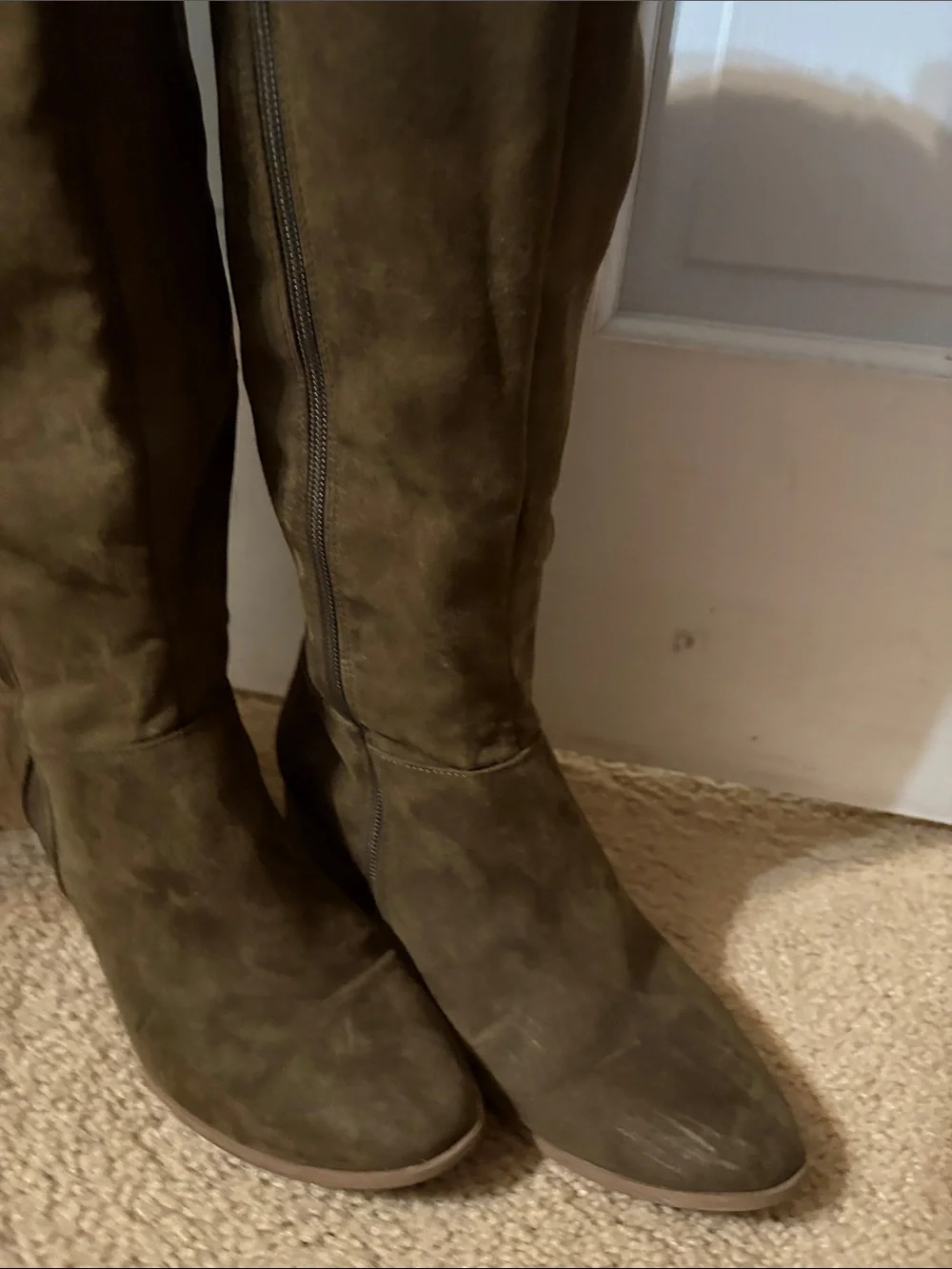 Style & Co. women’s Finnly zipper calf boots